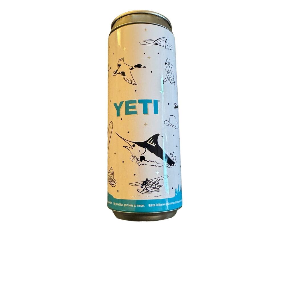 Collectible Tall/Thin Yeti Stash Can - Like New
